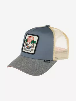 Бейсболка с сеточкой DJINNS HFT DNC New 1.4 (серый), Серый