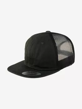 Бейсболка с сеточкой FLEXFIT 6006DT (черный), Черный