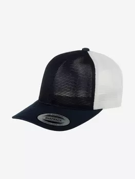 Бейсболка с сеточкой FLEXFIT 6360T (синий), Синий