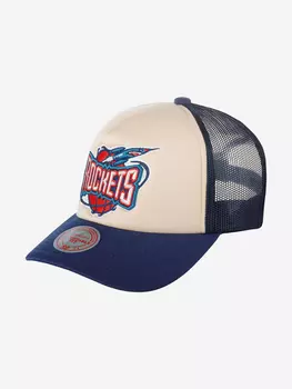 Бейсболка с сеточкой MITCHELL NESS 5HSSSH21323-HROOFWH Houston Rockets NBA (бежевый), Бежевый