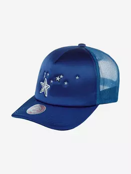 Бейсболка с сеточкой MITCHELL NESS HHSS3467-OMAYYPPPBLUE Orlando Magic NBA (синий), Синий