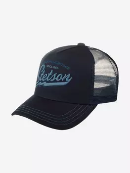 Бейсболка с сеточкой STETSON 7751171 TRUCKER CAP AMERICAN HERITAGE CLASSIC (синий), Синий