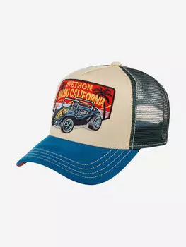 Бейсболка с сеточкой STETSON 7756115 TRUCKER CAP MALIBU (синий), Синий