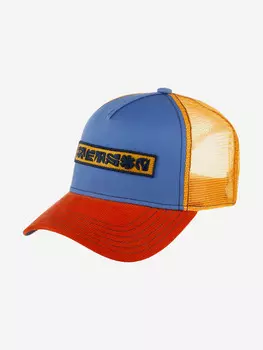 Бейсболка с сеточкой STETSON 7761136 TRUCKER CAP STENCIL STETSON X THE FEEBLES (синий), Синий