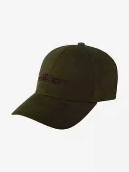Бейсболка STETSON 7721148 BASEBALL CAP WAXED COTTON WR (оливковый), Мультицвет