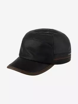 Бейсболка STETSON 7777301 BASEBALL CAP COWHIDE EF (черный), Черный