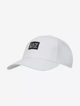 Бейсболка унисекс EA7 Baseball Hat, Белый