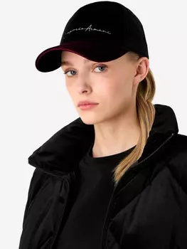 Бейсболка унисекс EA7 Baseball Hat, Черный