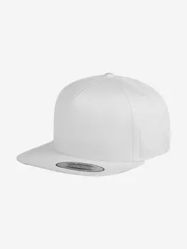 Бейсболка с прямым козырьком FLEXFIT 6007 (белый), Белый
