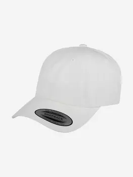 Бейсболка FLEXFIT 6245CM (белый), Белый