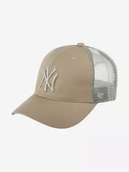 Бейсболки B-BRANS17CTP-KH New York Yankees MLB (бежевый), Бежевый