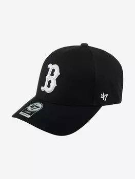 Бейсболка 47 BRAND B-MVP02WBV-BK Boston Red Sox MLB (черный), Черный