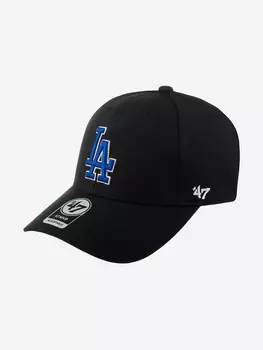 Бейсболка 47 BRAND B-MVP12WBV-BKR Los Angeles Dodgers MLB (черный), Черный