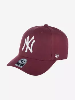 Бейсболки B-MVP17WBV New York Yankees MLB (малиновый), Мультицвет