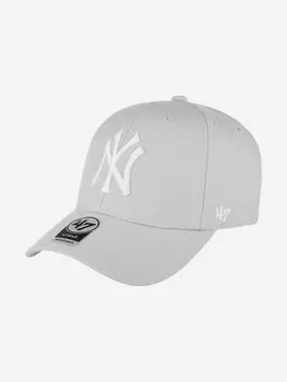 Бейсболки B-MVP17WBV New York Yankees MLB (серый), Серый