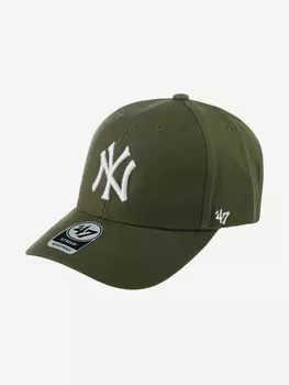 Бейсболка 47 BRAND B-MVP17WBV-SW New York Yankees MLB (оливковый), Мультицвет
