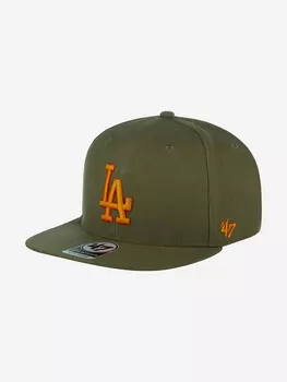 Бейсболки B-NSHOT12WBP Los Angeles Dodgers MLB (оливковый), Мультицвет