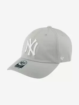 Бейсболка 47 BRAND B-RGW17GWS-GY New York Yankees MLB (серый), Серый