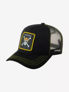 Бейсболка с сеточкой CAPSLAB CL/OP2/1/CAS/ONE1 One Piece Skull (черный), Черный