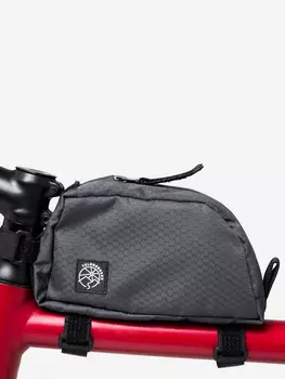 Бензобак VELOHOROSHO маленький, серый, FB02GR, Серый