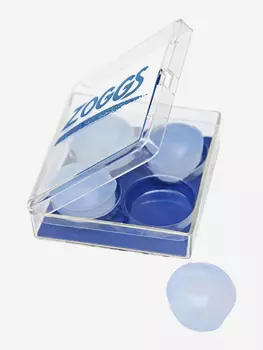 Беруши для бассейна Zoggs Silicone Ear Plugz, Голубой