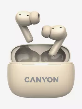 Беспроводная стереогарнитура с активным шумоподавлением CANYON CNS-TWS10, Бежевый