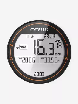 Беспроводной GPS велокомпьютер Cycplus M2, Черный