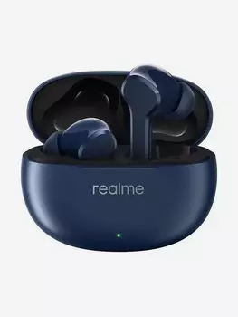 Беспроводные активные Bluetooth 5.4 наушники realme Buds T110 RMA2306 Wireless Bluetooth 88MS с низкой задержкой, синие, Синий