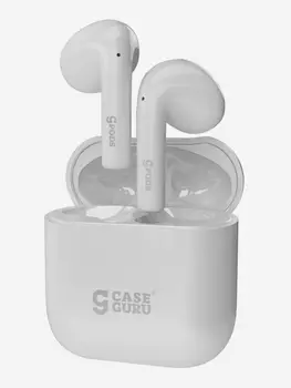 Беспроводные Bluetooth-наушники с микрофоном CGPods Air 3, CaseGuru, Белый
