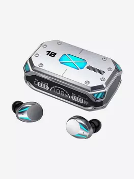 Беспроводные наушники BandRate Smart BRSTWSM41GR, Серебряный