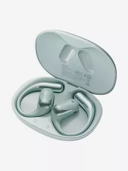 Беспроводные наушники Crayon Shinchan X911 OWS Bluetooth Earphones зеленые, Зеленый