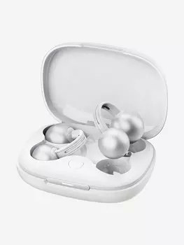 Беспроводные наушники "клипсы" Mojawa Starclip Silver Moonlight, Серебряный