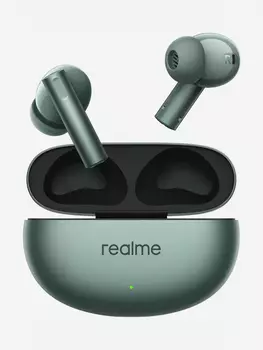 Беспроводные наушники realme Buds Air 6 RMA2402, зеленые, EU, Зеленый