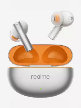 Беспроводные наушники realme Buds Air 6, серебристые, CN, Серебряный