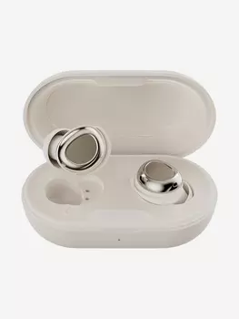 Беспроводные наушники ROCK EB800 Noise-Canceling TWS Earphones бежевые, Бежевый