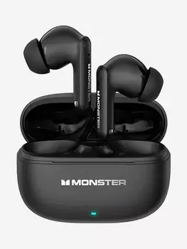 Беспроводные наушники с пассивным шумоподавлением Monster AIRMARS XKT 27 черные, Черный