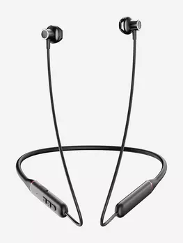 Беспроводные наушники с шейным шнурком Rock Y6 Wireless Sports Earphones черные, Черный