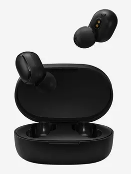 Беспроводные наушники Xiaomi Earbuds Basic 2 версия с шумоподавлением черные, Черный