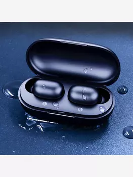 Беспроводные наушники Xiaomi Haylou GT1 Pro TWS черный / Bluetooth гарнитура для компьютера или планшета, Черный