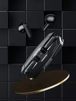 Беспроводные внутриканальные наушники с шумоподавлением Monster XKT08 Pro черные, Черный