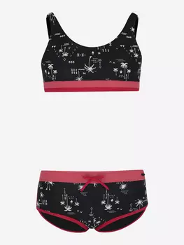 Купальник раздельный для девочек Protest Prtphilla Jr, Черный