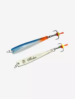 Блесна для рыбалки ECOPRO Alaskan, 70мм, 11г, BLS, вертикальная, Голубой