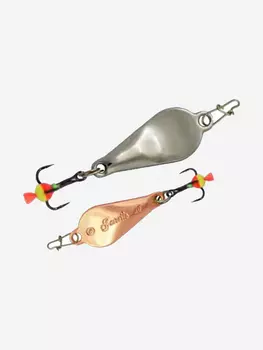 Блесна для рыбалки ECOPRO Favorite, 30мм, 3г, S/C, вертикальная, Серебряный