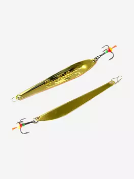 Блесна для рыбалки ECOPRO Killer, 80мм, 13г, G, вертикальная, Золотой