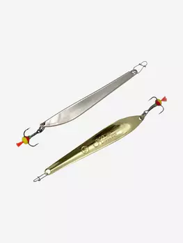 Блесна для рыбалки ECOPRO Killer, 80мм, 13г,S/G, вертикальная, Серебряный