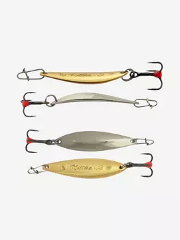 Блесна для рыбалки ECOPRO Killka-S, 30мм, 2г,S/G, Серебряный