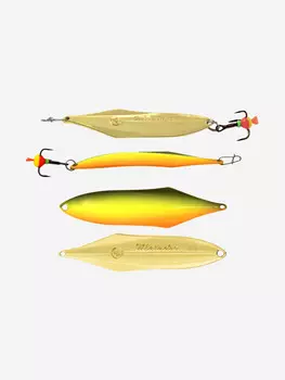 Блесна для рыбалки ECOPRO Matador 55мм, 6г, FRG, вертикальная, Желтый