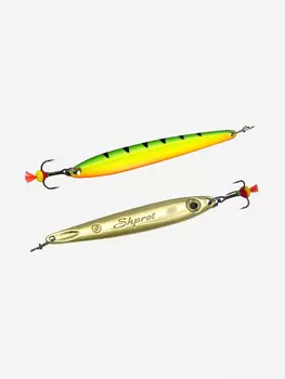 Блесна для рыбалки ECOPRO Shprot 70мм 11г, FTG, вертикальная, Зеленый