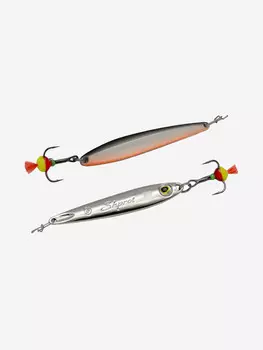 Блесна для рыбалки ECOPRO Shprot 80мм 15г, MOS, вертикальная, Серый