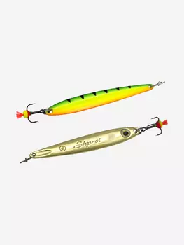 Блесна для рыбалки ECOPRO Shprot -S, 36мм, 1,9г, FTG, вертикальная, Мультицвет
